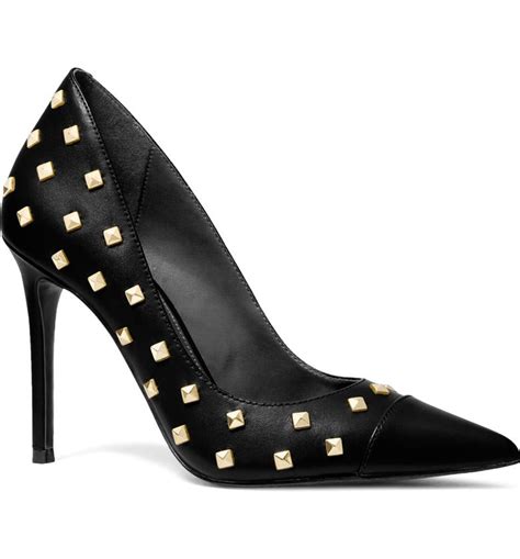 michael kors keke pumps black|michael kors boots high heel.